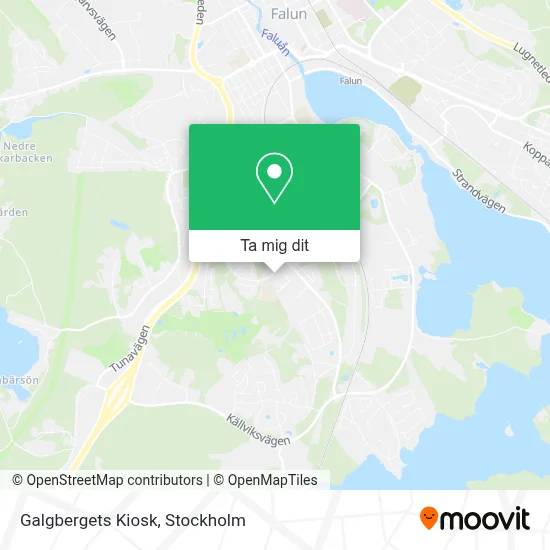 Galgbergets Kiosk karta