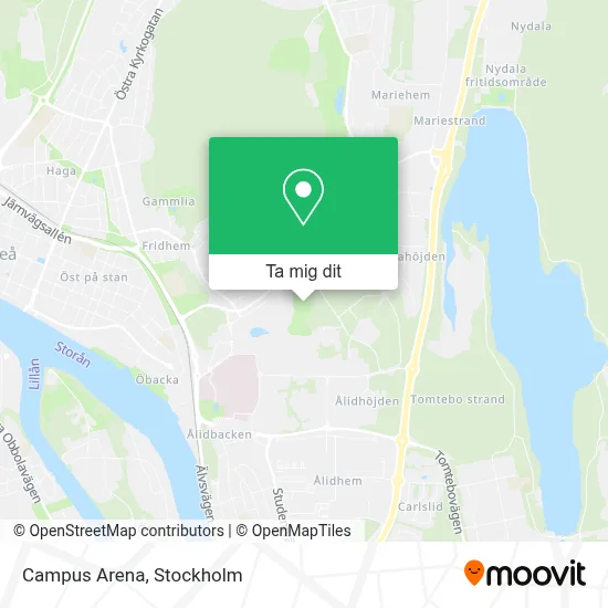 Campus Arena karta