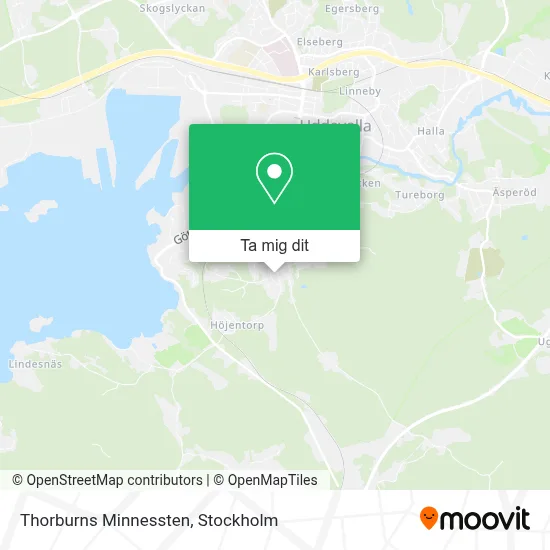 Thorburns Minnessten karta