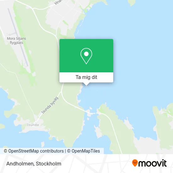 Andholmen karta