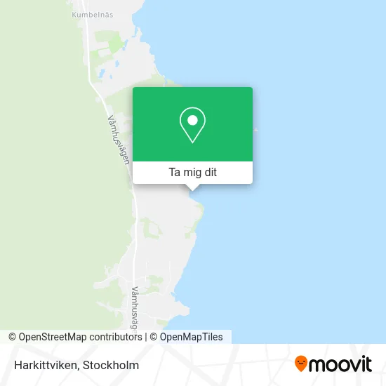Harkittviken karta