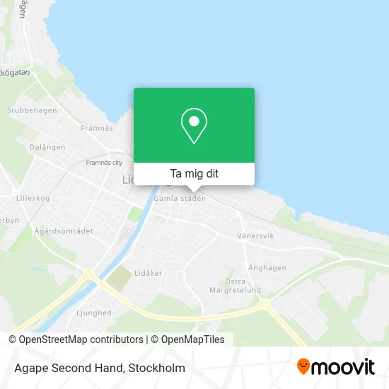 Agape Second Hand karta