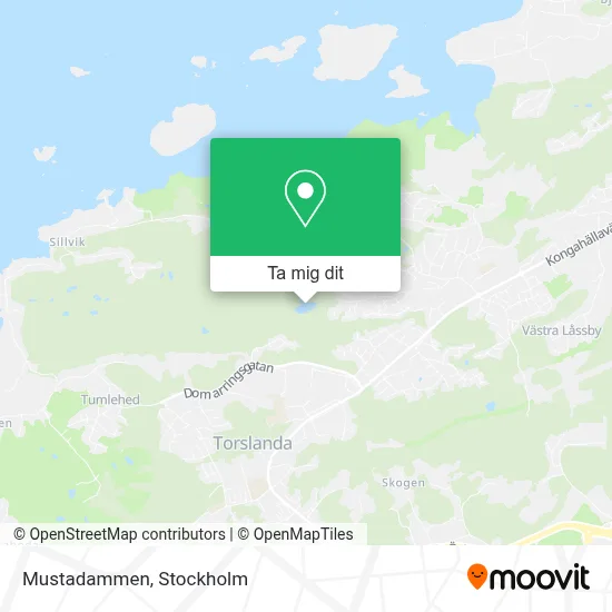 Mustadammen karta