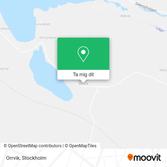 Orrvik karta