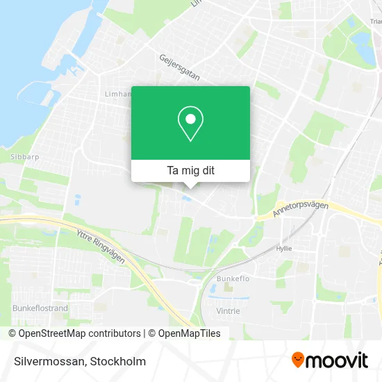 Silvermossan karta