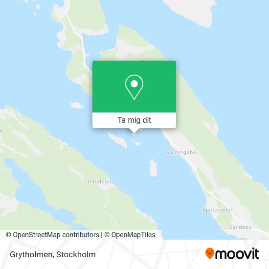 Grytholmen karta