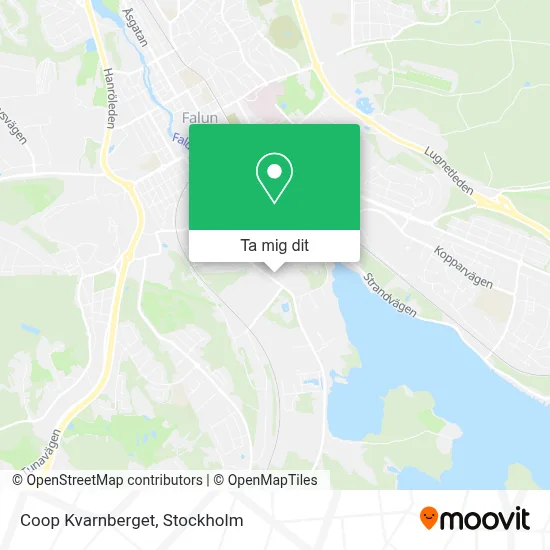 Coop Kvarnberget karta