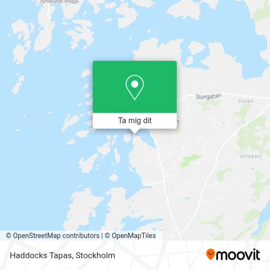 Haddocks Tapas karta