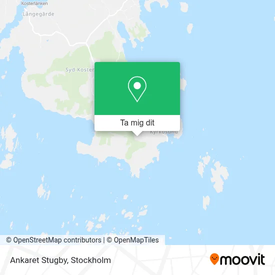 Ankaret Stugby karta