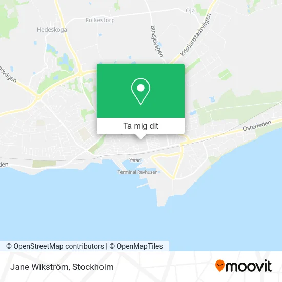 Jane Wikström karta