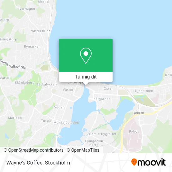 Wayne's Coffee karta