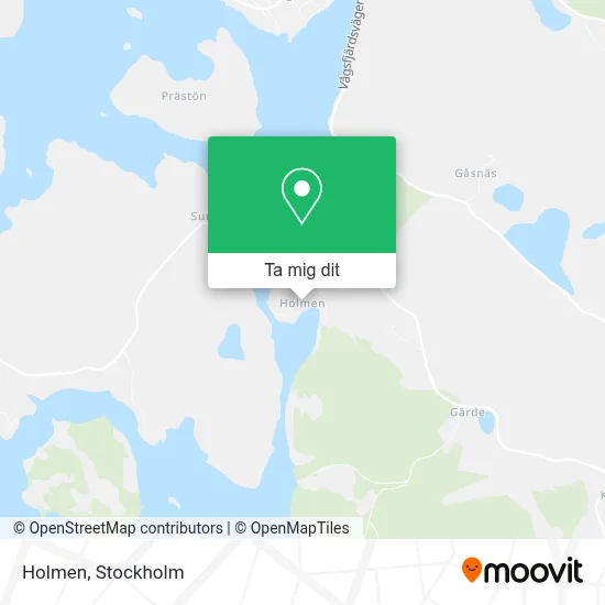 Holmen karta