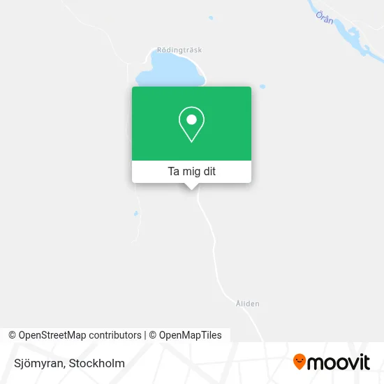 Sjömyran karta