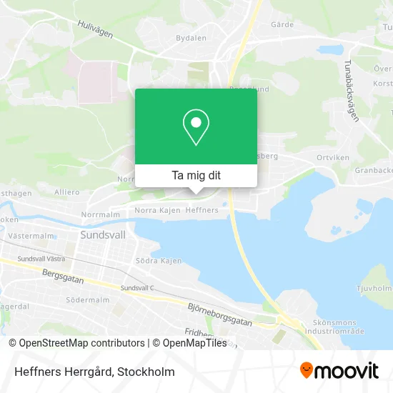 Heffners Herrgård karta