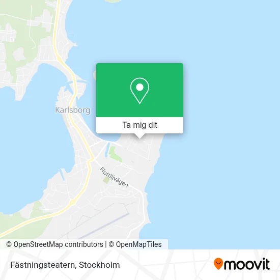 Fästningsteatern karta