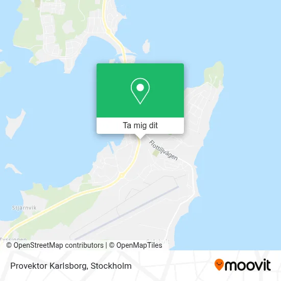 Provektor Karlsborg karta