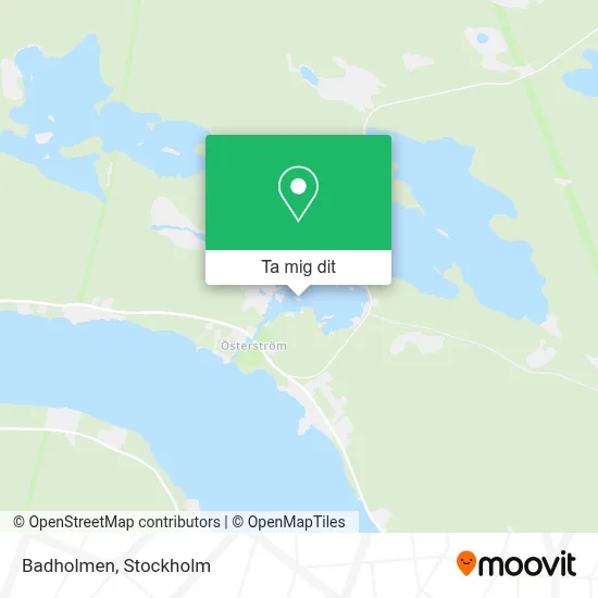 Badholmen karta