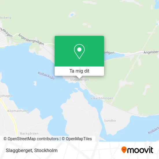 Slaggberget karta