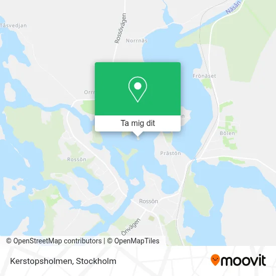 Kerstopsholmen karta