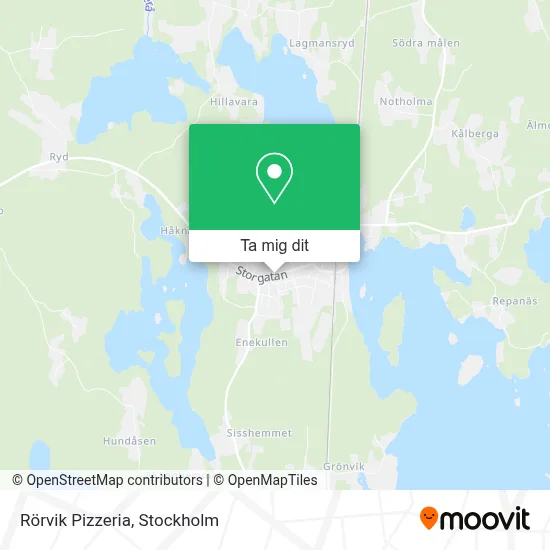 Rörvik Pizzeria karta