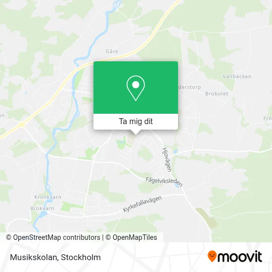 Musikskolan karta