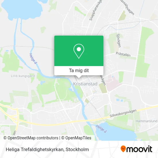 Heliga Trefaldighetskyrkan karta