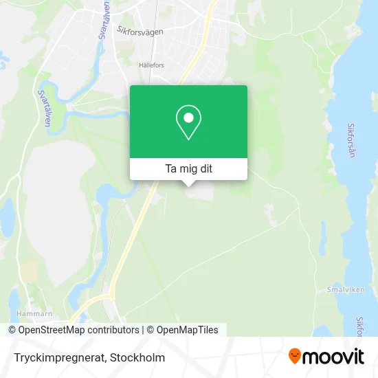 Tryckimpregnerat karta