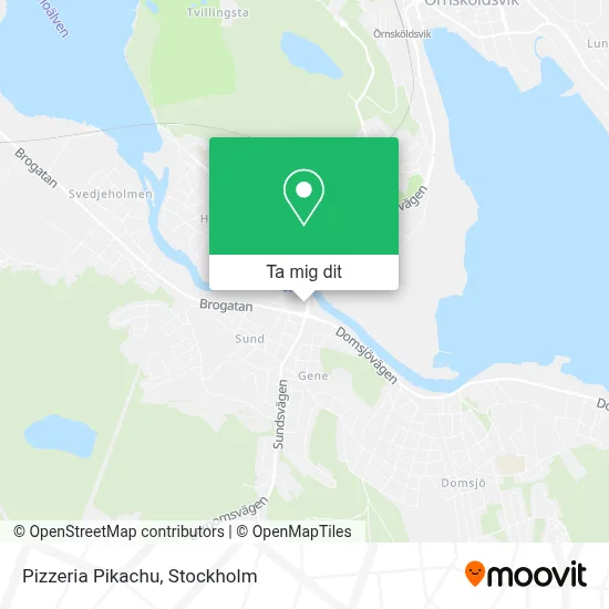 Pizzeria Pikachu karta