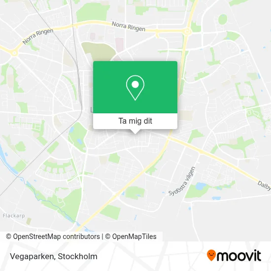 Vegaparken karta