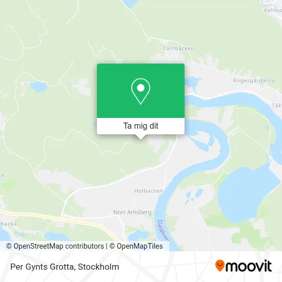 Per Gynts Grotta karta