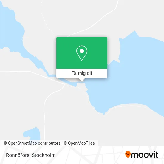 Rönnöfors karta