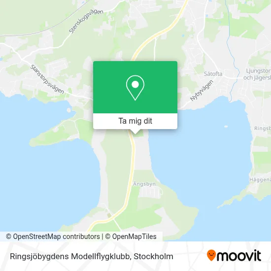Ringsjöbygdens Modellflygklubb karta