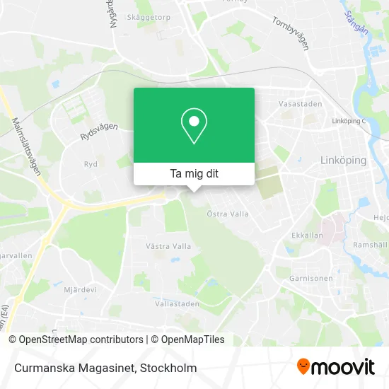 Curmanska Magasinet karta