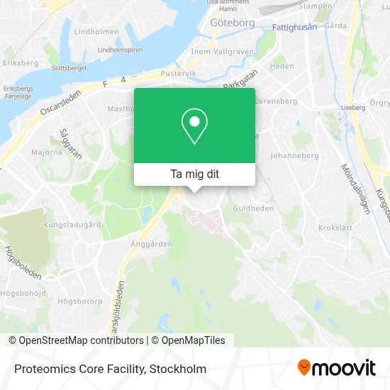 Proteomics Core Facility karta