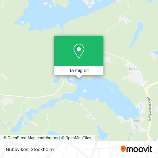 Gubbviken karta