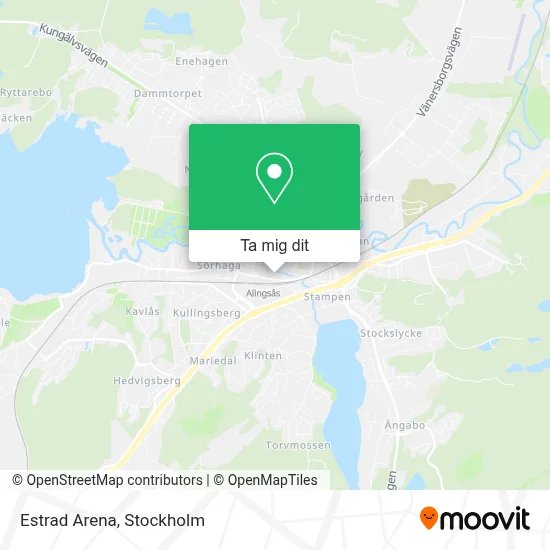 Estrad Arena karta