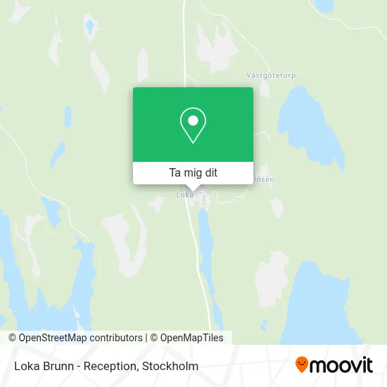 Loka Brunn - Reception karta