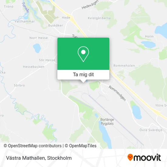 Västra Mathallen karta