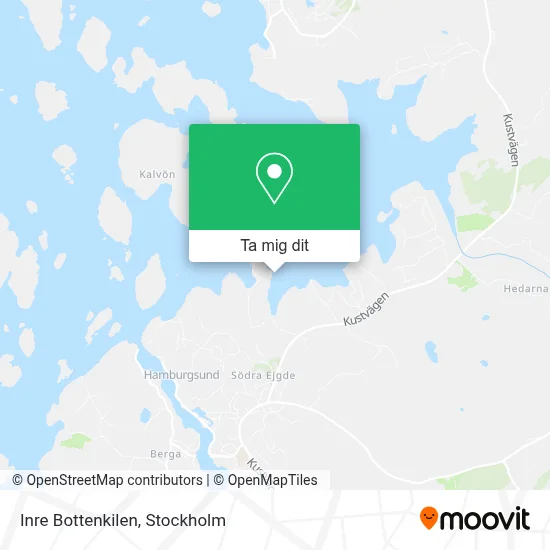 Inre Bottenkilen karta