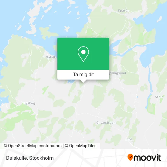 Dalskulle karta