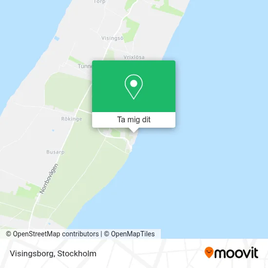 Visingsborg karta