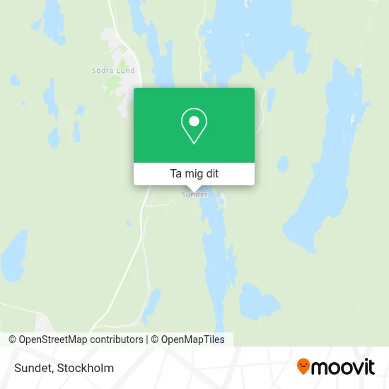 Sundet karta
