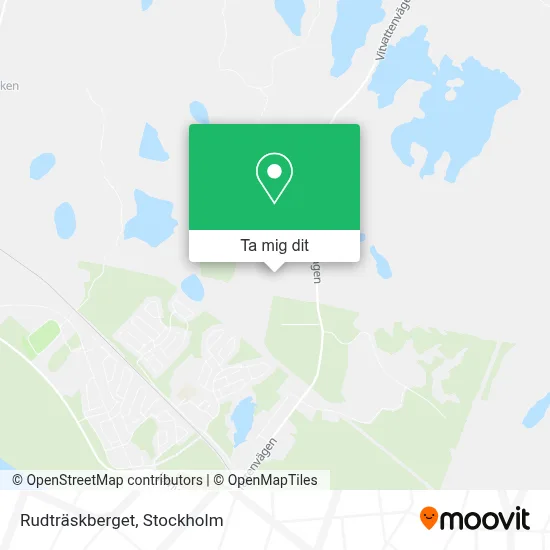 Rudträskberget karta