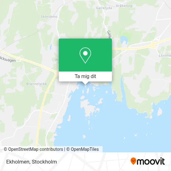 Ekholmen karta