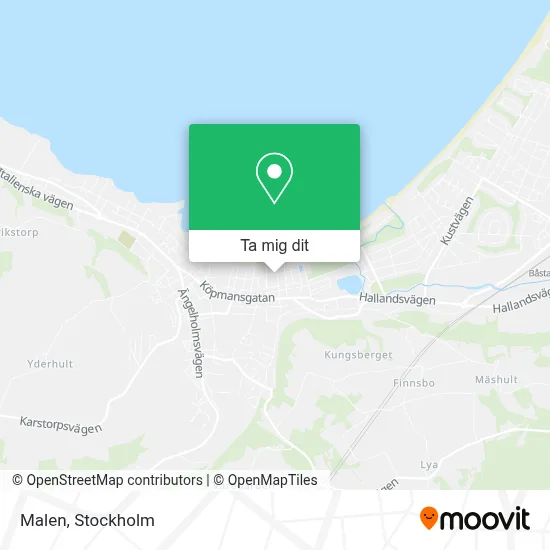 Malen karta