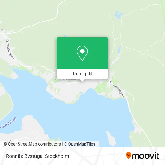 Rönnäs Bystuga karta
