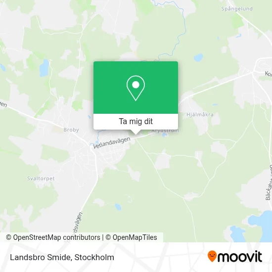 Landsbro Smide karta