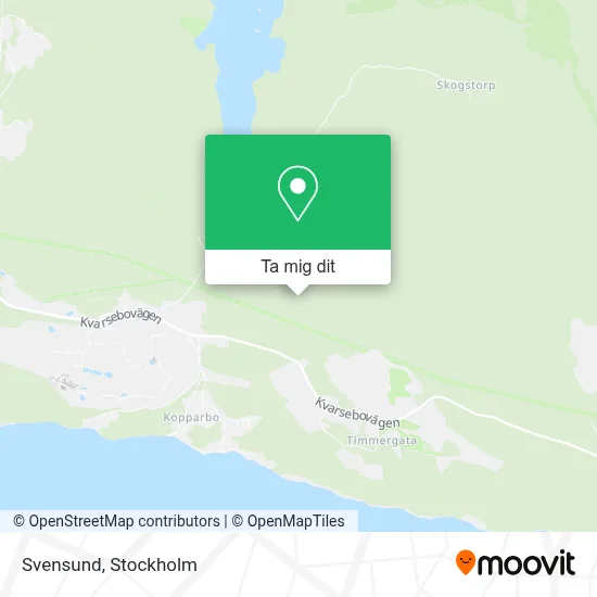 Svensund karta