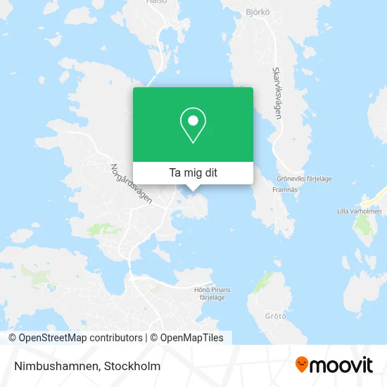 Nimbushamnen karta