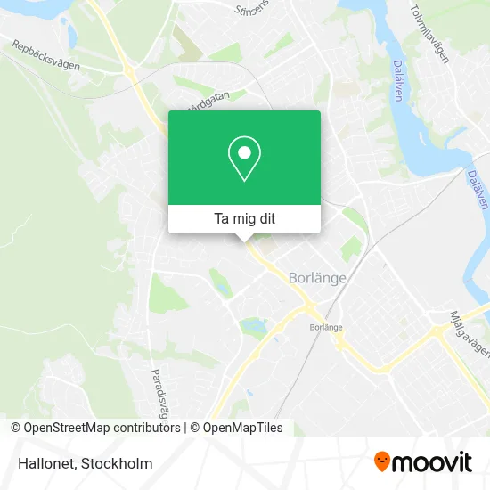 Hallonet karta